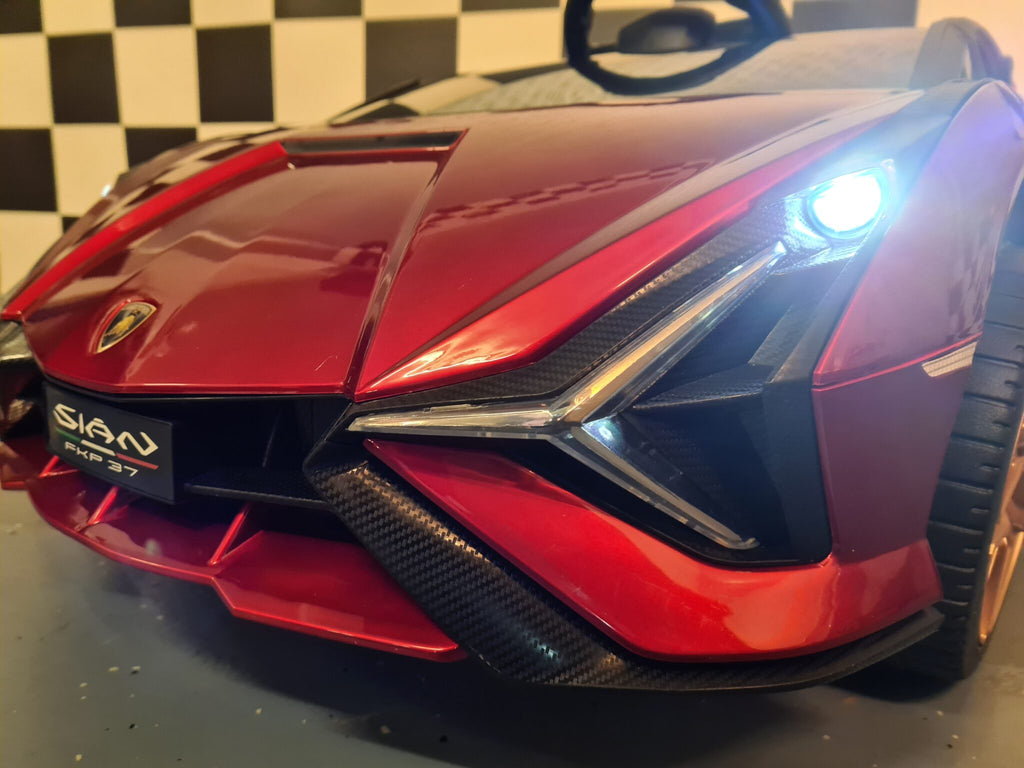 Lamborghini Sian Kids Ride-On – 12V Red