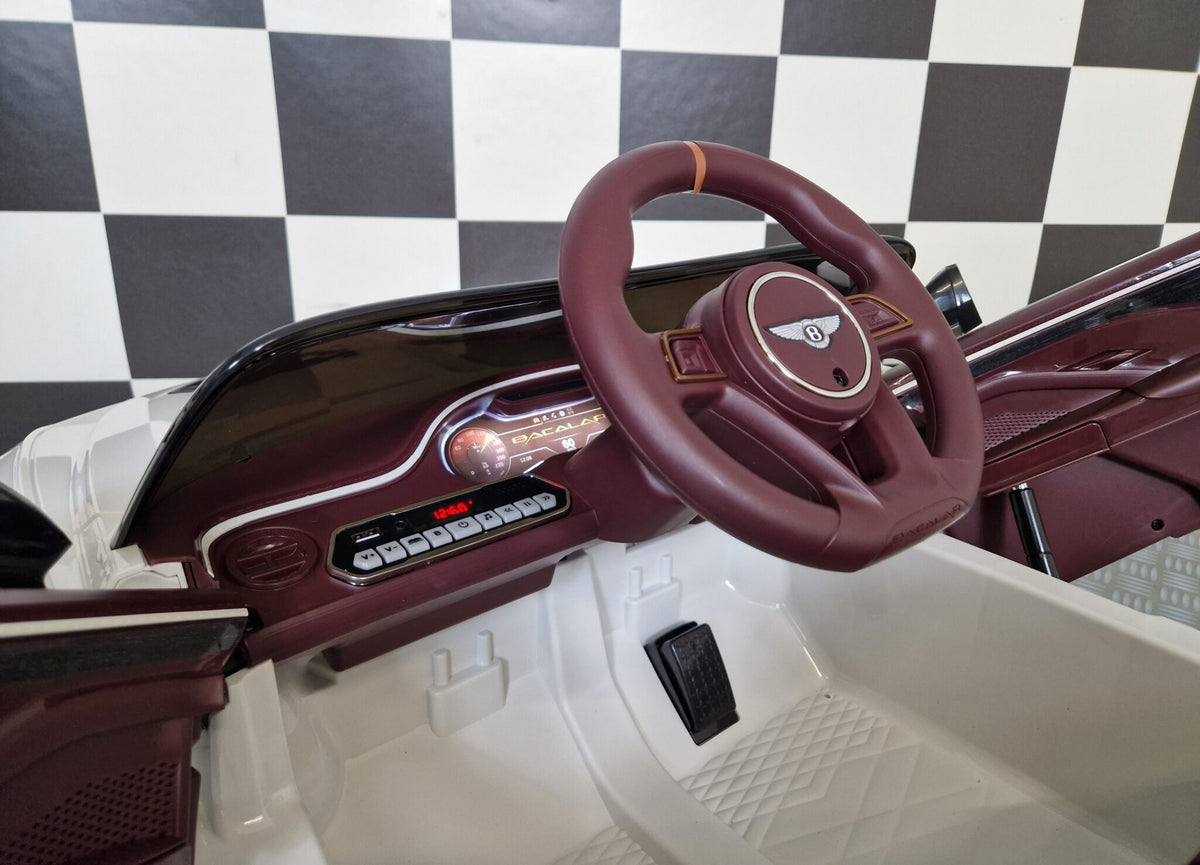 Bentley Bacalar Kids Ride-On – 12V White