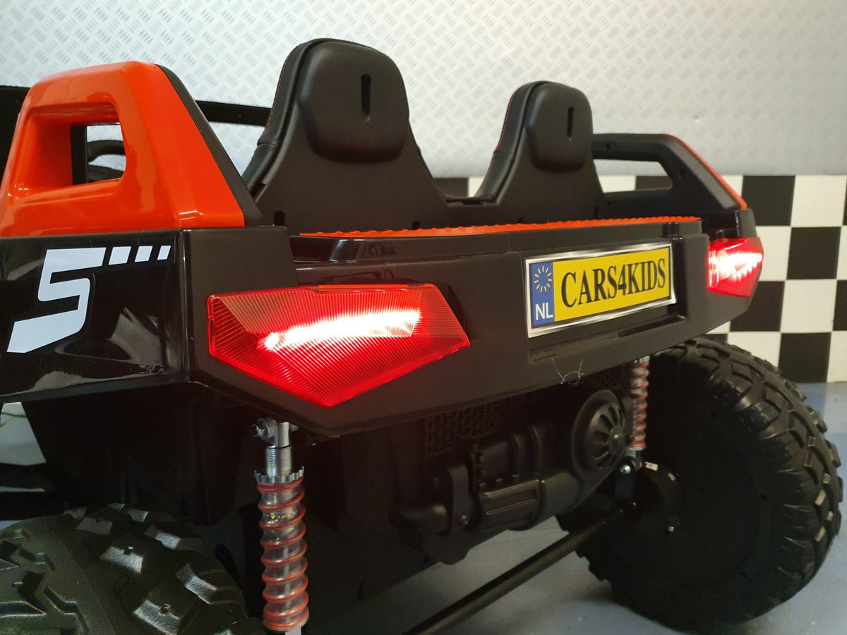 Power Buggy 2-Seater 4WD with Remote – 24V Red