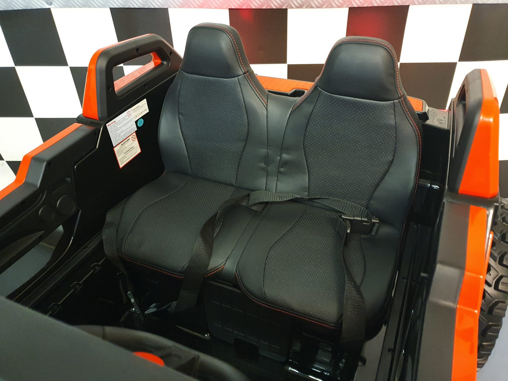 Power Buggy 2-Seater 4WD with Remote – 24V Red