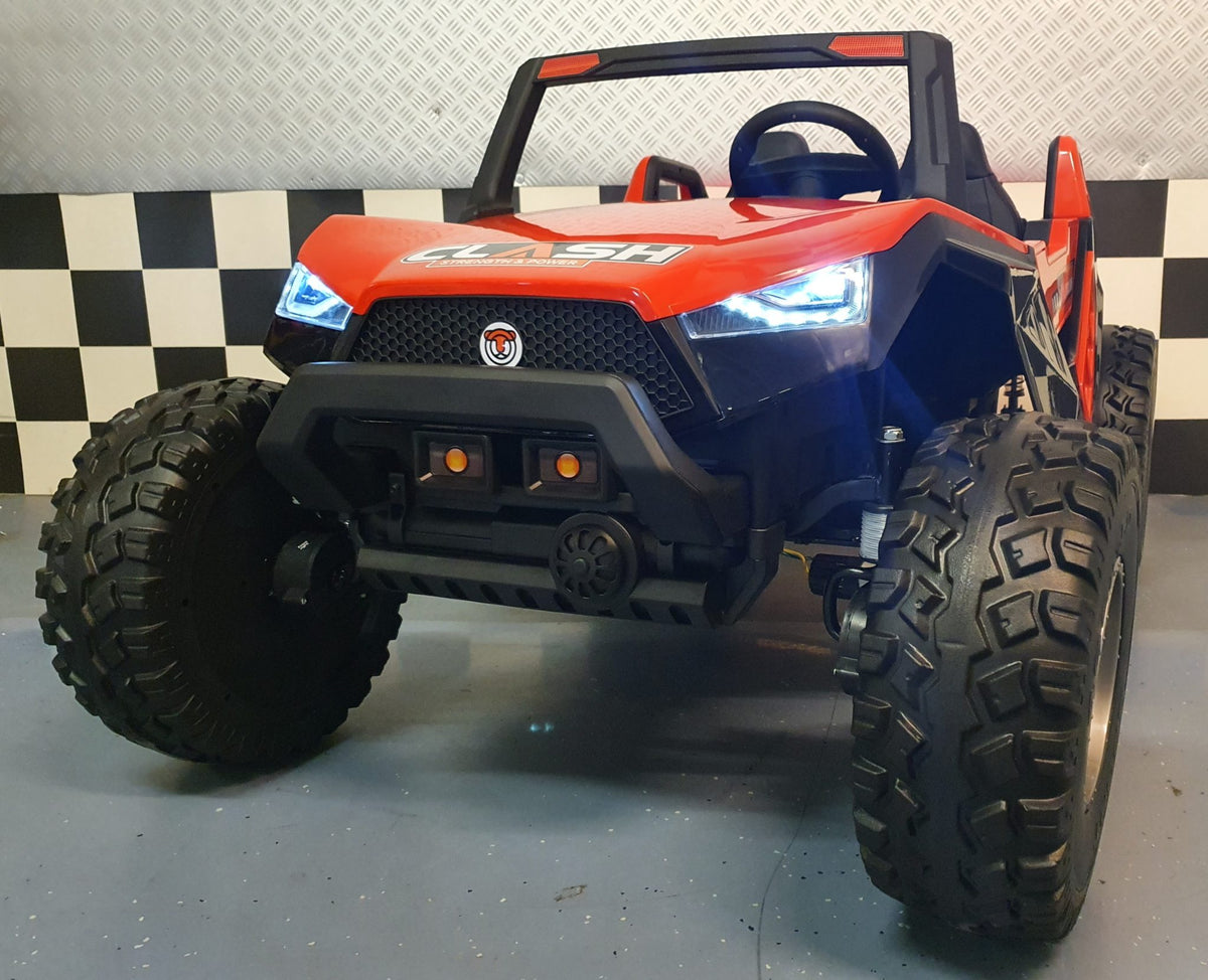 Power Buggy 2-Seater 4WD with Remote – 24V Red