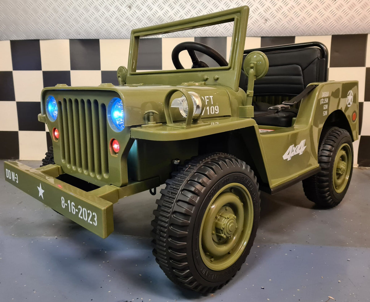 Willy Kids Jeep with Remote Control – 12V