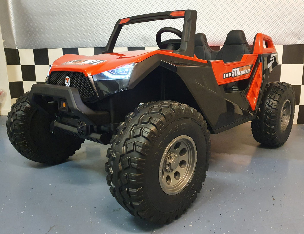Power Buggy 2-Seater 4WD with Remote – 24V Red