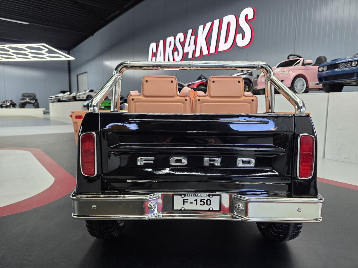 Ford F-150 Classic Kids Ride-On Car – 2-Seater, 24V