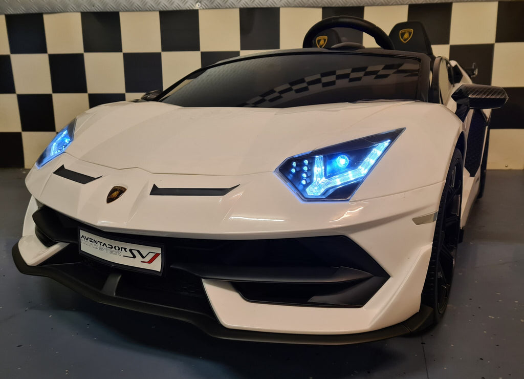 Lamborghini Aventador 2-Seater Drift – 24V White
