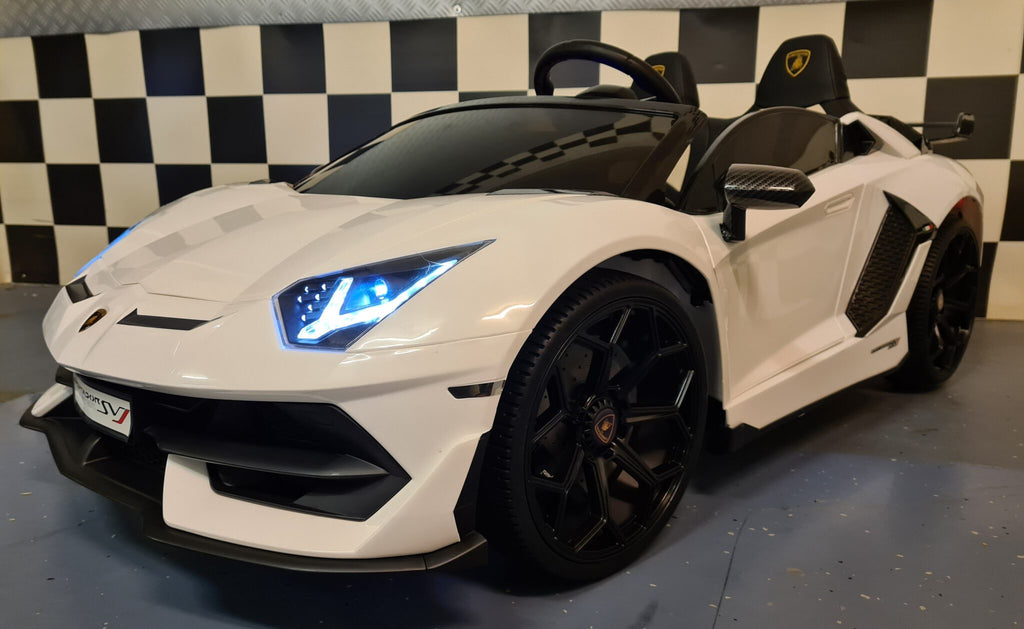 Lamborghini Aventador 2-Seater Drift – 24V White