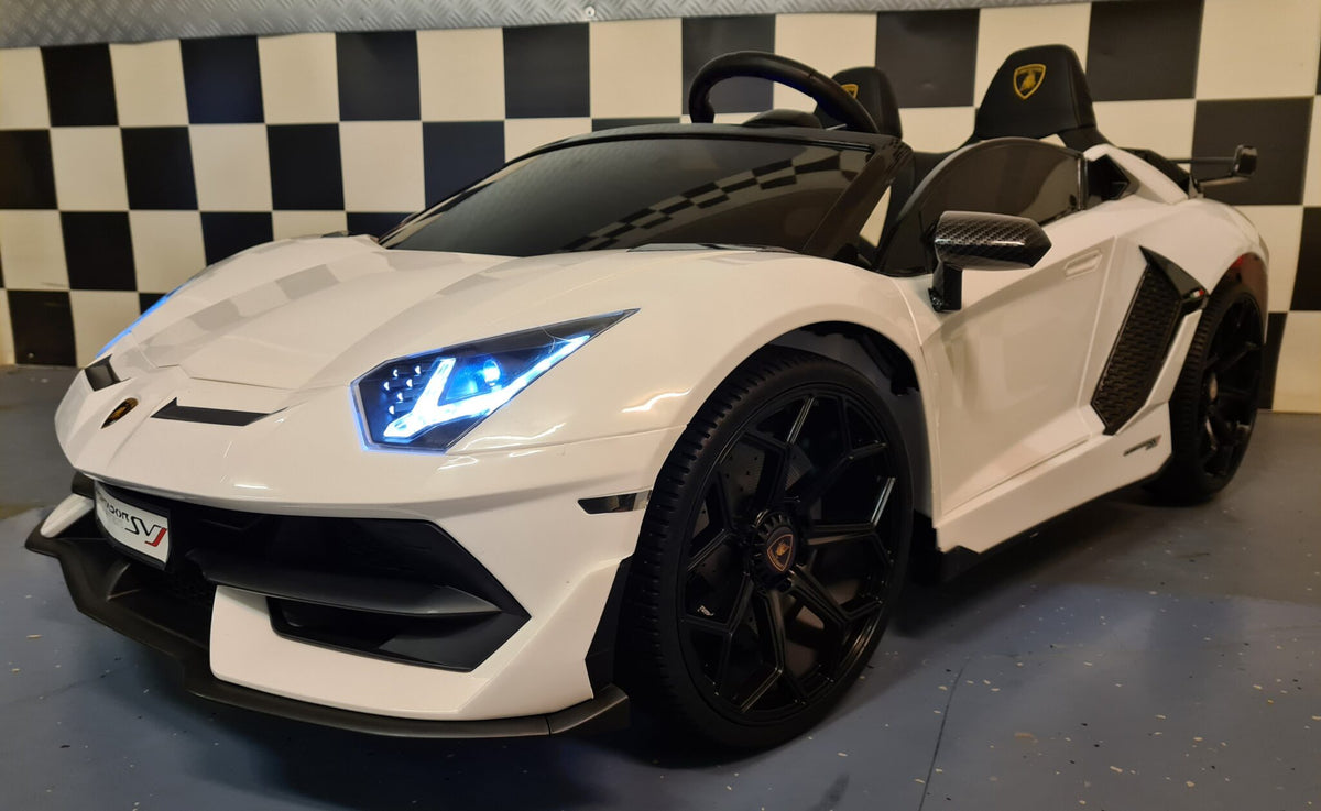 Lamborghini Aventador 2-Seater Drift – 24V White