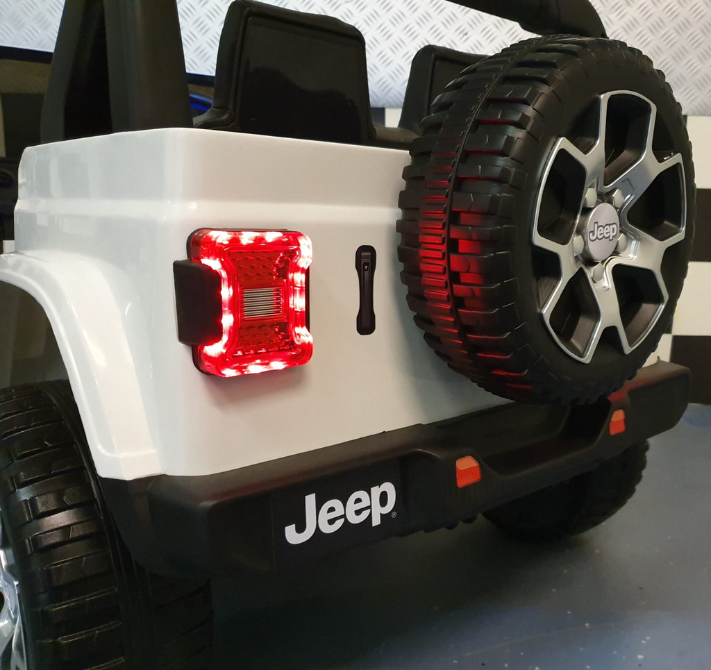 Jeep Wrangler 4x4 Kids Ride-On – 12V White