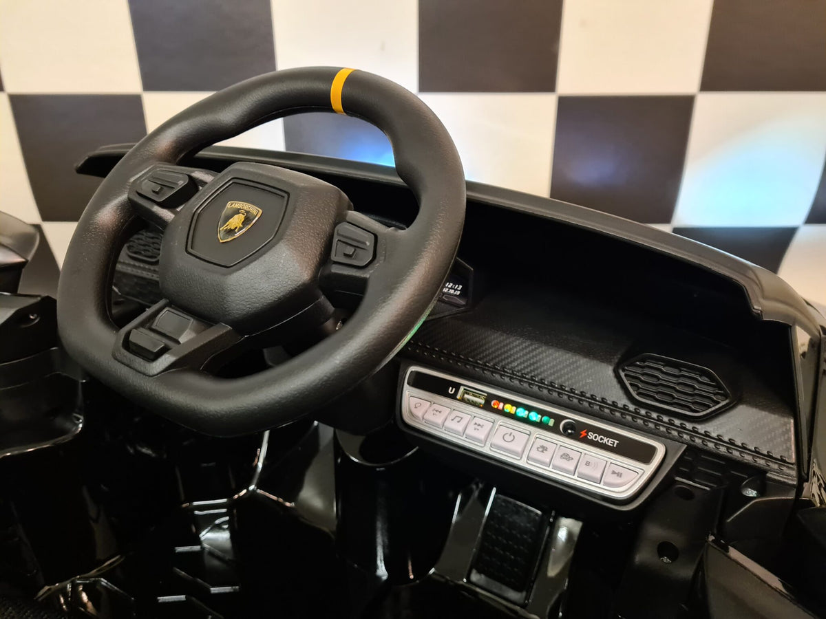 Lamborghini Huracan Kids Ride-On – 12V Black