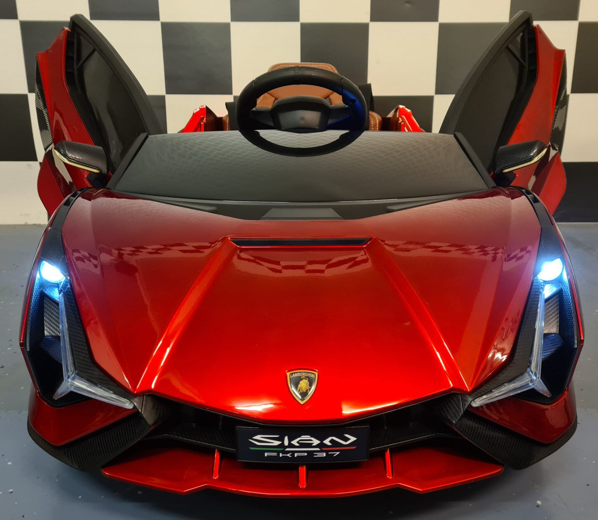 Lamborghini Sian Kids Ride-On – 12V Red