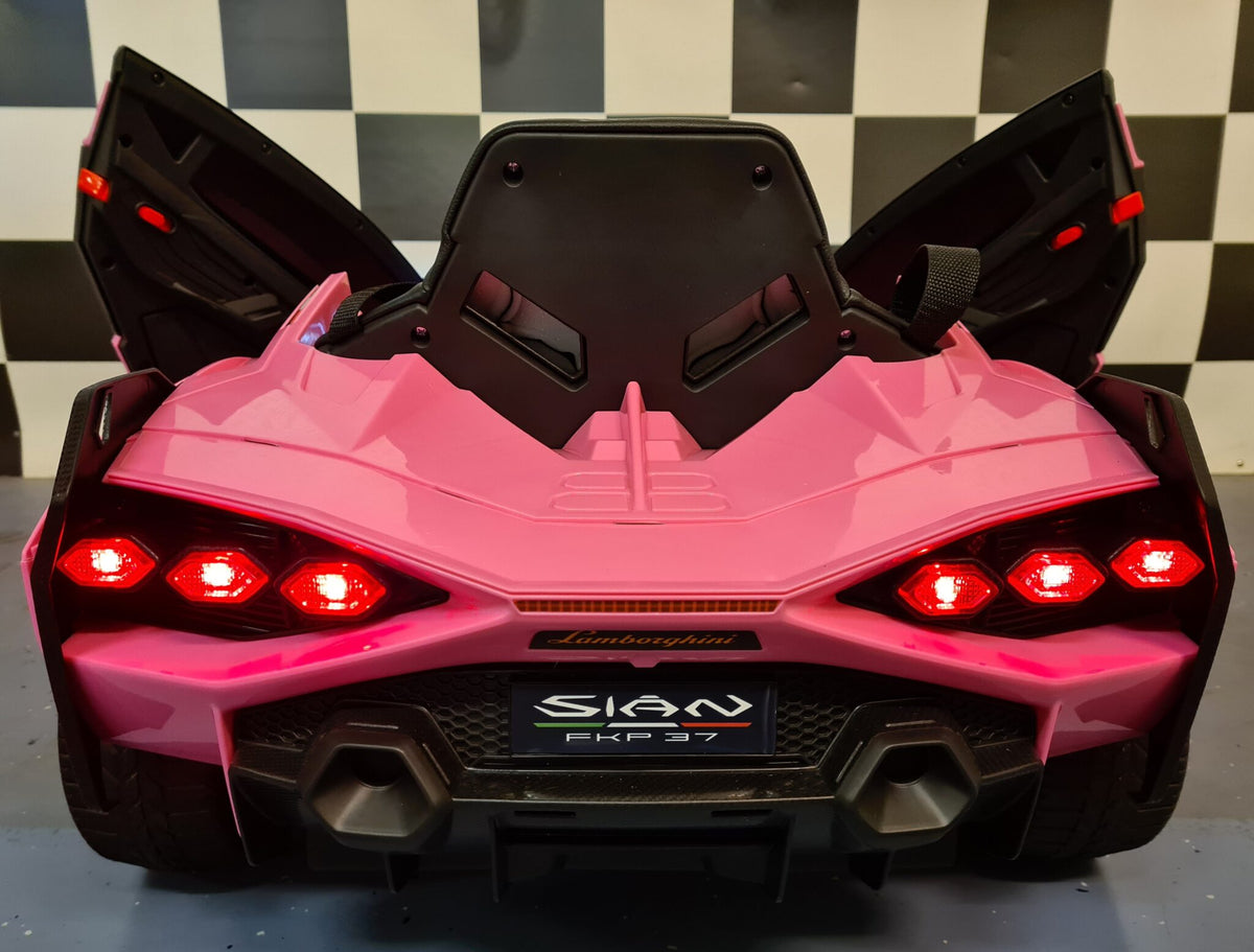 Lamborghini Sian Kids Ride-On – 12V Pink