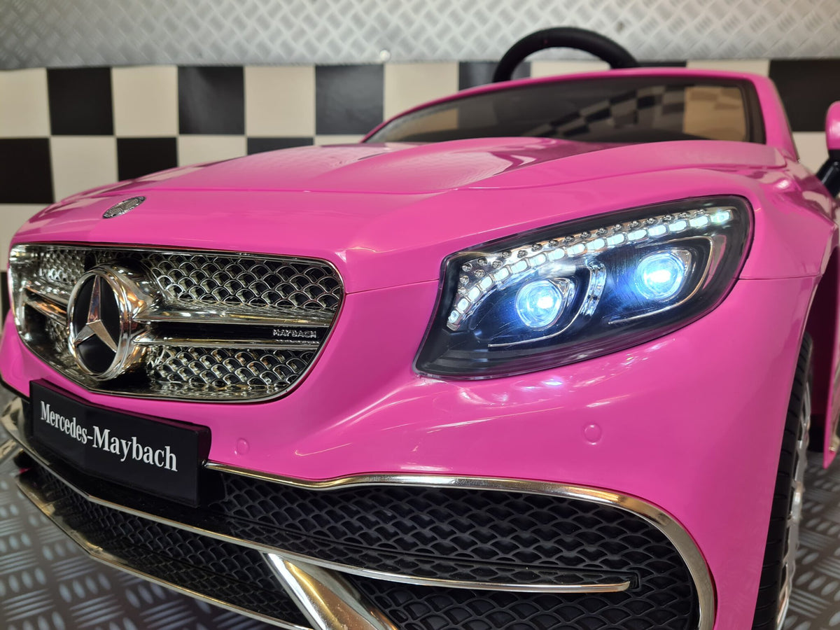 Mercedes Maybach S650 Kids Ride-On – 12V Pink