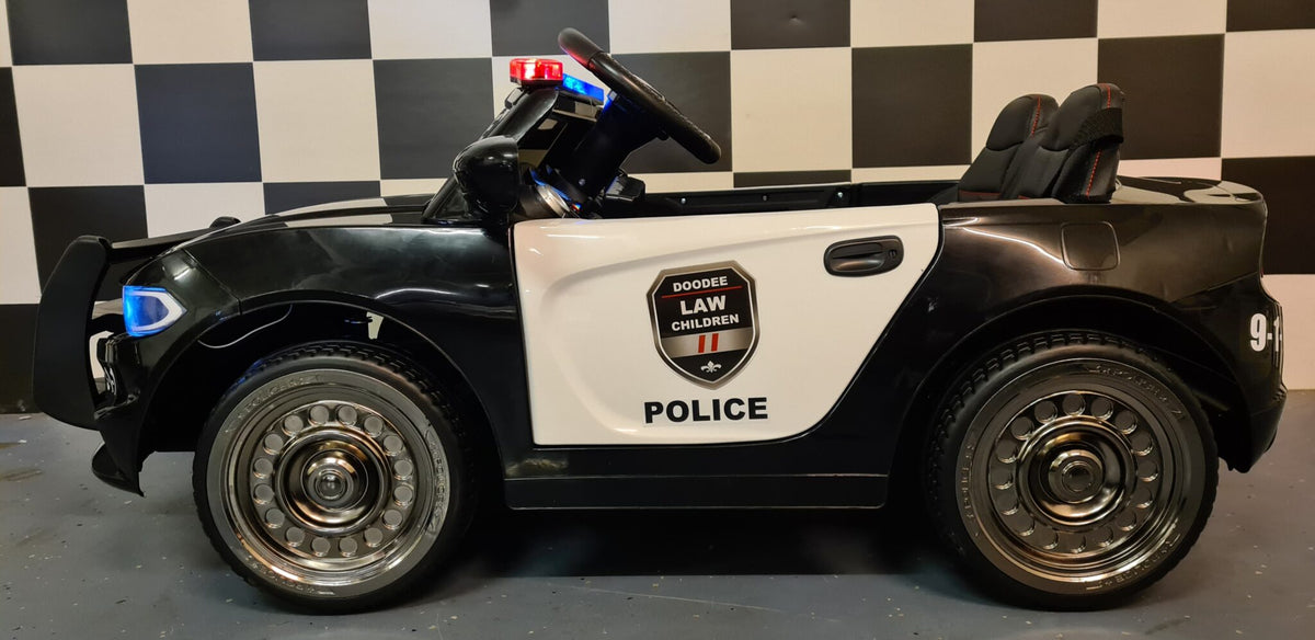 Police Kids Ride-On Car – 12V