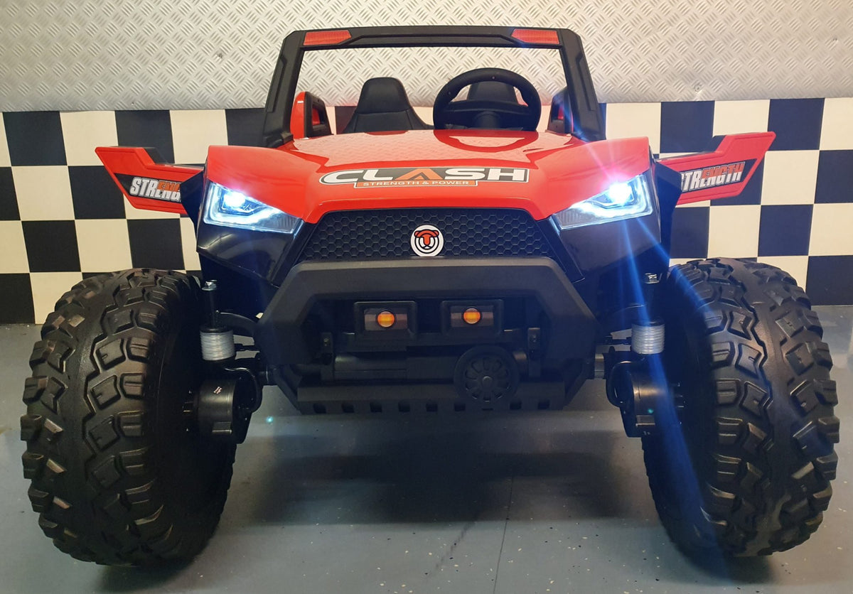 Power Buggy 2-Seater 4WD with Remote – 24V Red