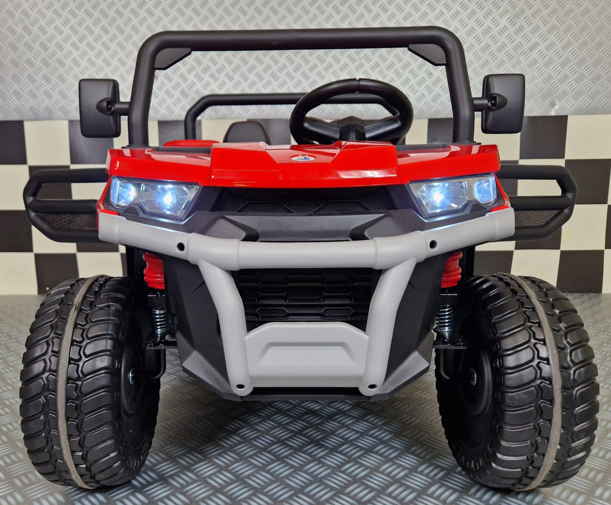 Kids Transporter Jeep – 24V Red