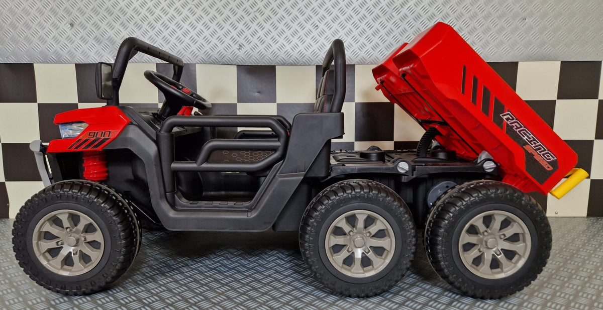 Kids Transporter Jeep – 24V Red