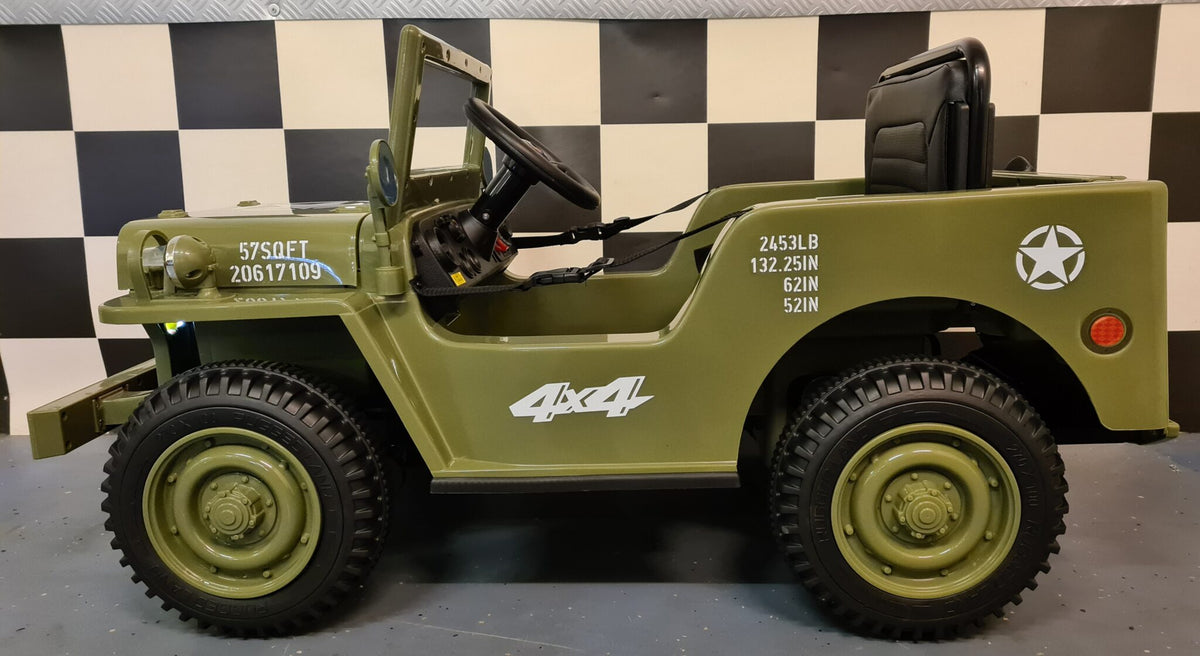 Willy Kids Jeep with Remote Control – 12V