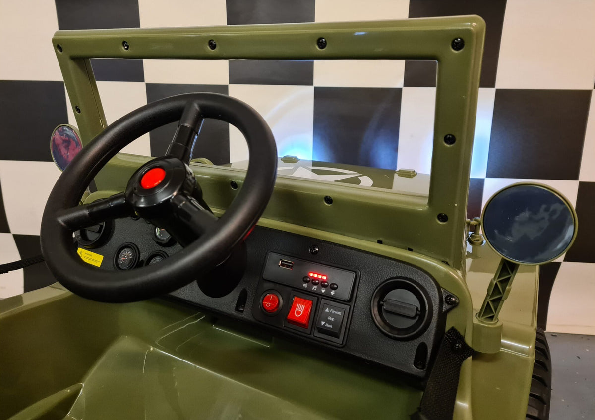Willy Kids Jeep with Remote Control – 12V