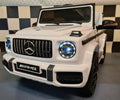Mercedes G63 4x4 Kids Ride-On – 12V White