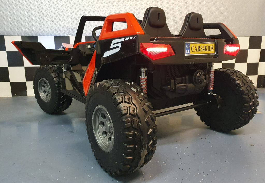 Power Buggy 2-Seater 4WD with Remote – 24V Red