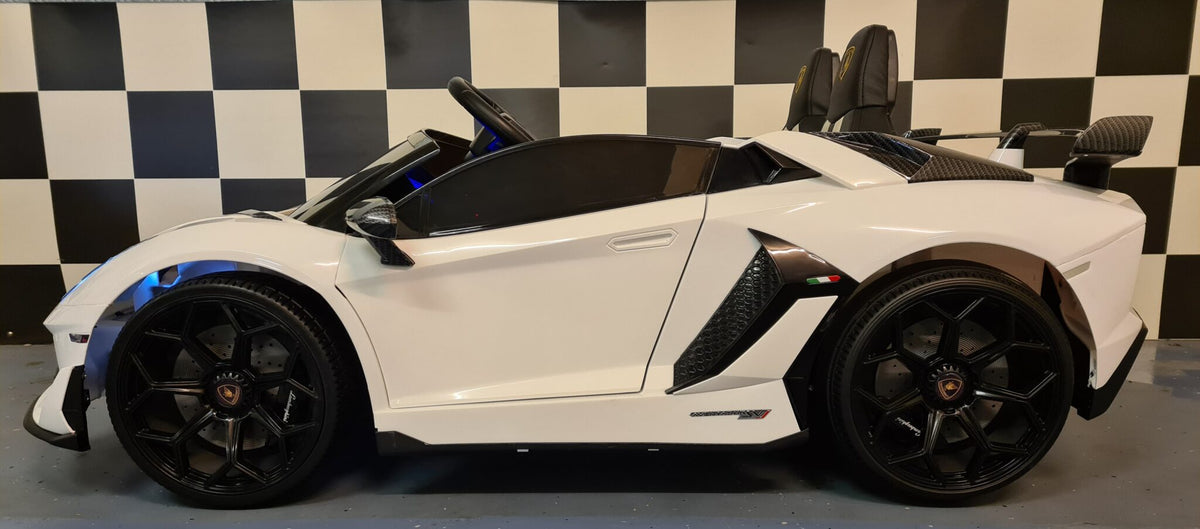 Lamborghini Aventador 2-Seater Drift – 24V White