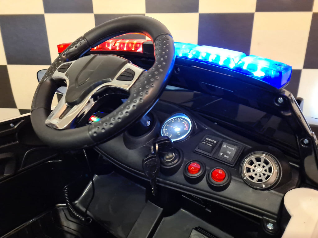 Police Kids Ride-On Car – 12V