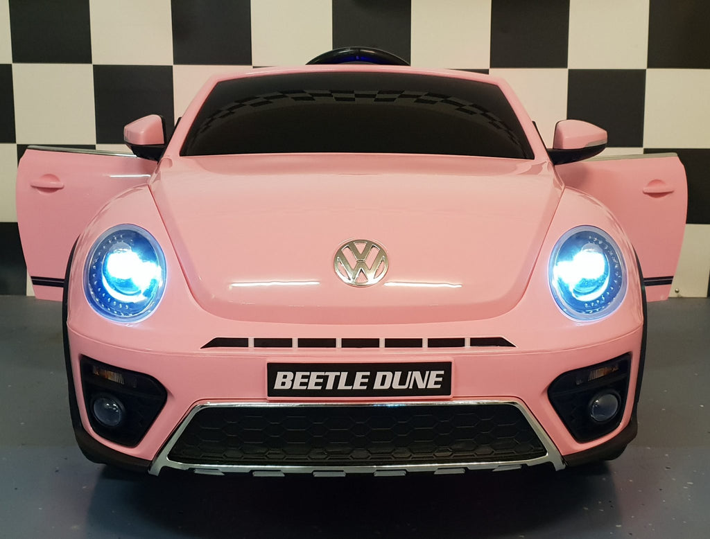 VW Beetle Kids Ride-On – 12V Pink