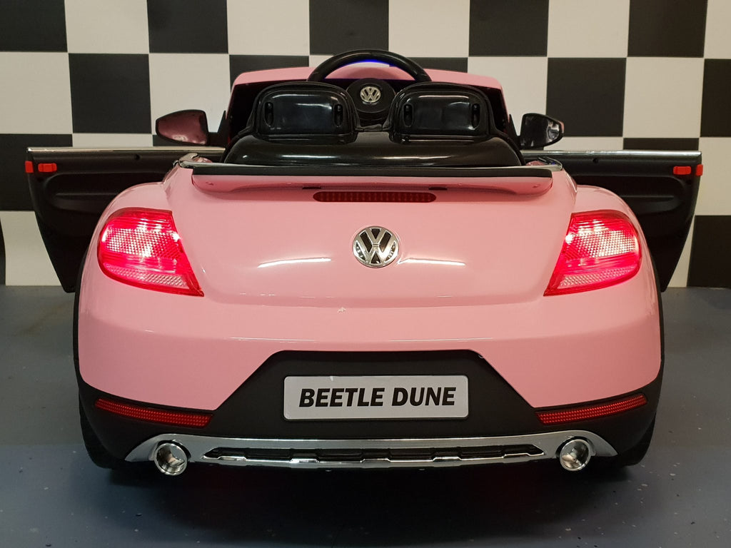 VW Beetle Kids Ride-On – 12V Pink