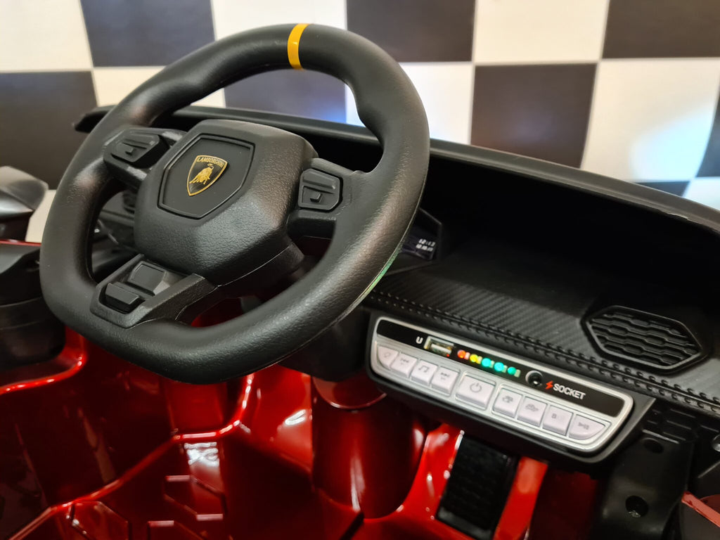 Lamborghini Huracan Kids Ride-On – 12V Red
