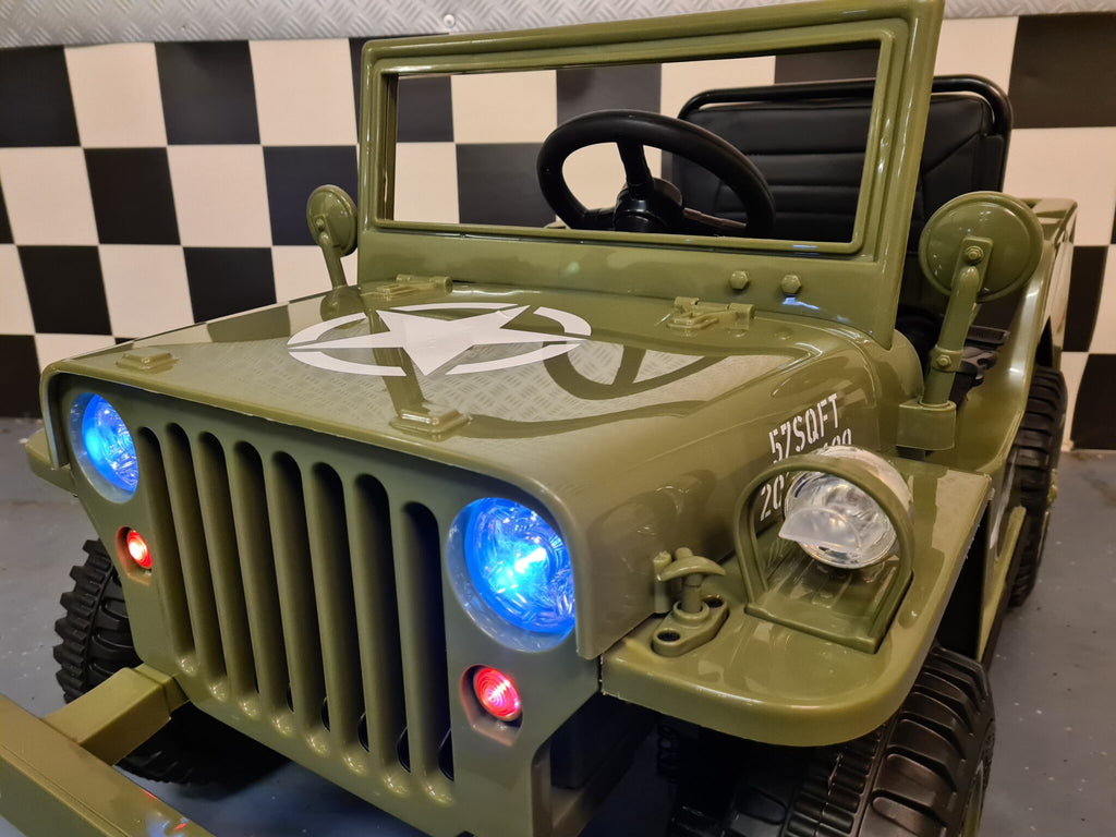 Willy Kids Jeep with Remote Control – 12V