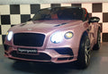 Bentley Continental Kids Ride-On – 12V Metallic Pink
