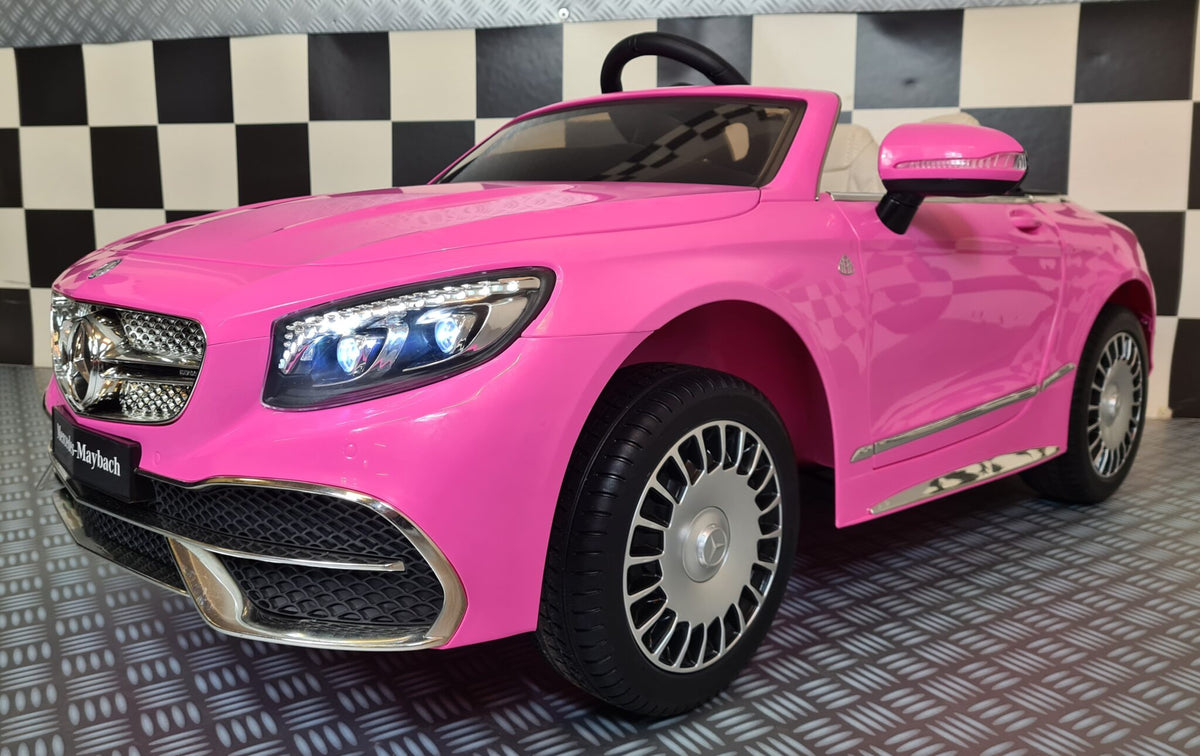 Mercedes Maybach S650 Kids Ride-On – 12V Pink
