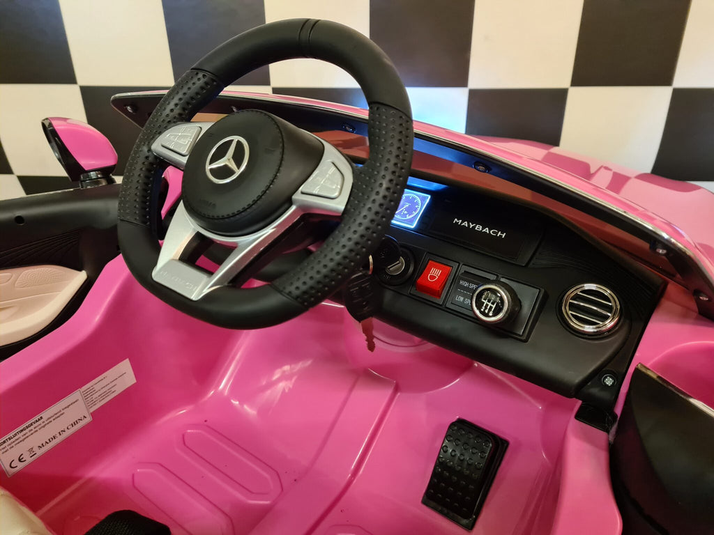 Mercedes Maybach S650 Kids Ride-On – 12V Pink