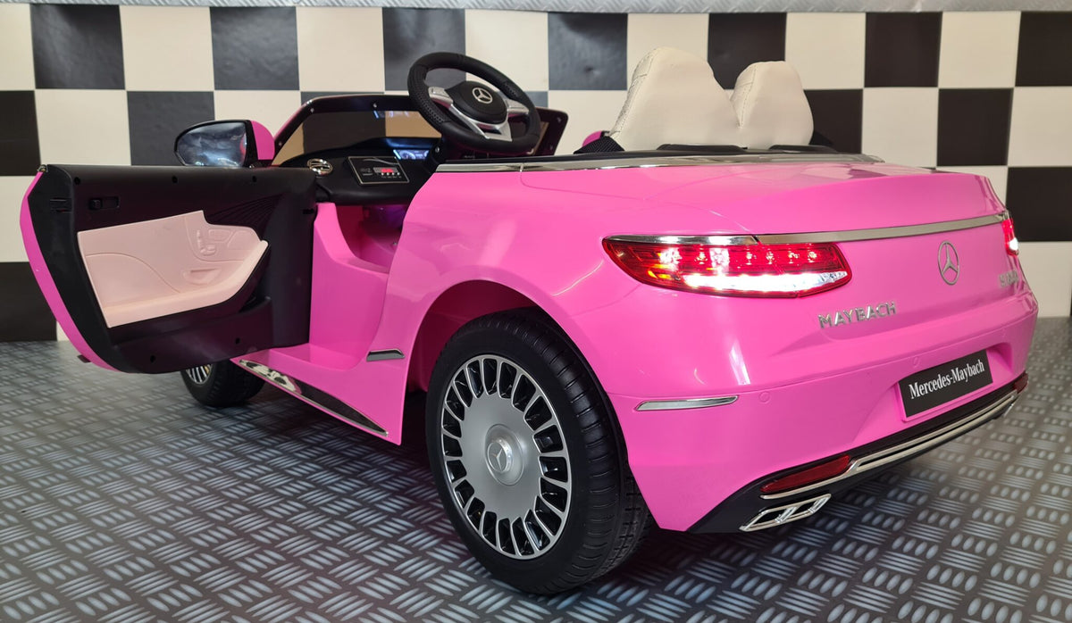 Mercedes Maybach S650 Kids Ride-On – 12V Pink